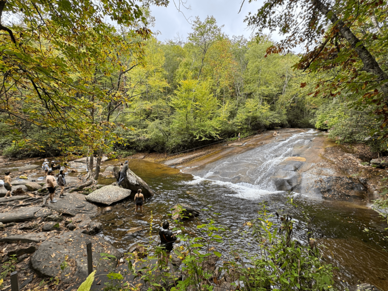 Best Family Activities & Attractions in Hendersonville, NC sliding rock
